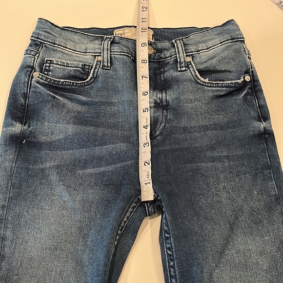 Free People High Rise Skinny Ankle Size 26 - Picture 6 of 16